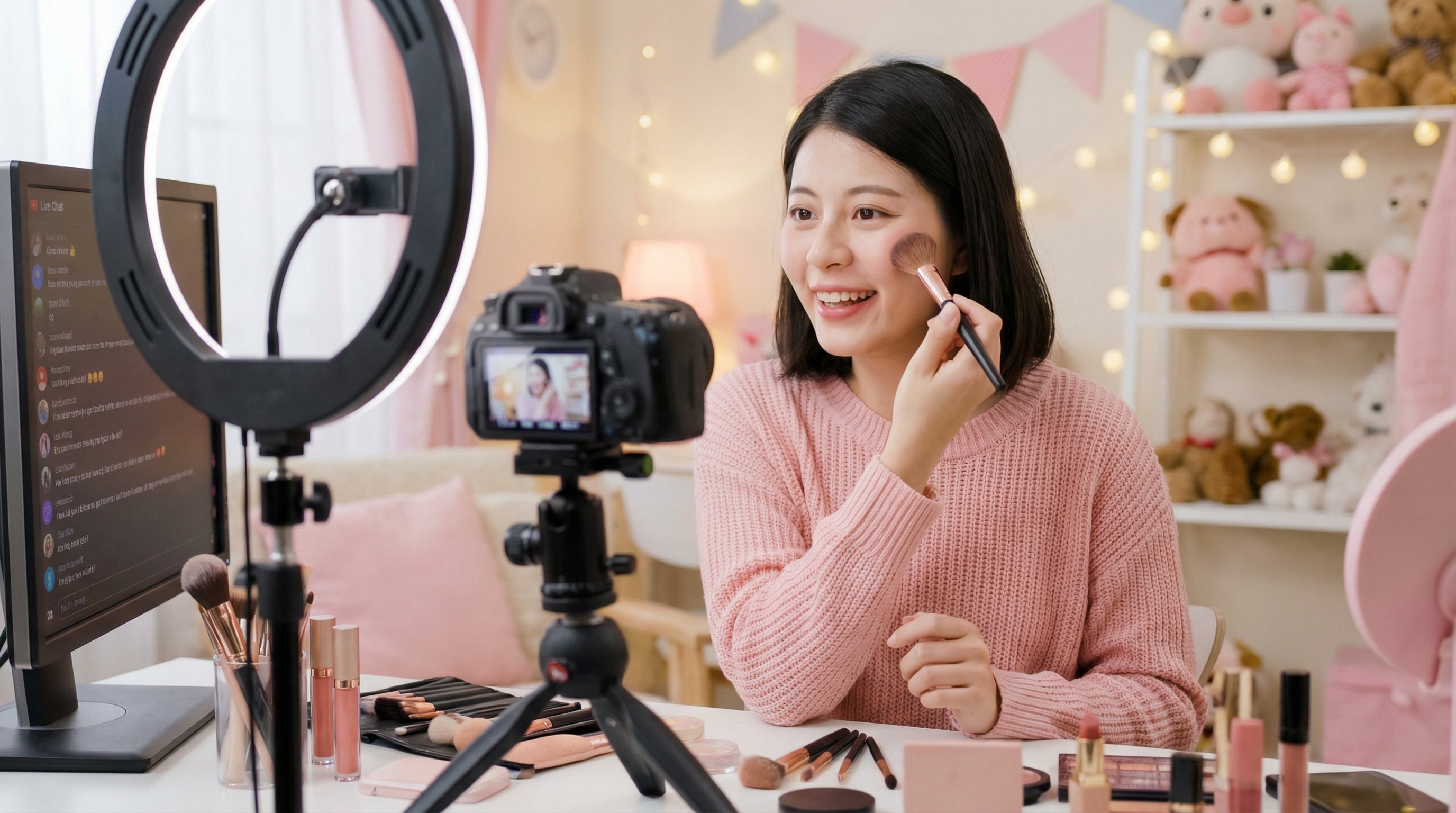 小马拉大车美妆视频教程